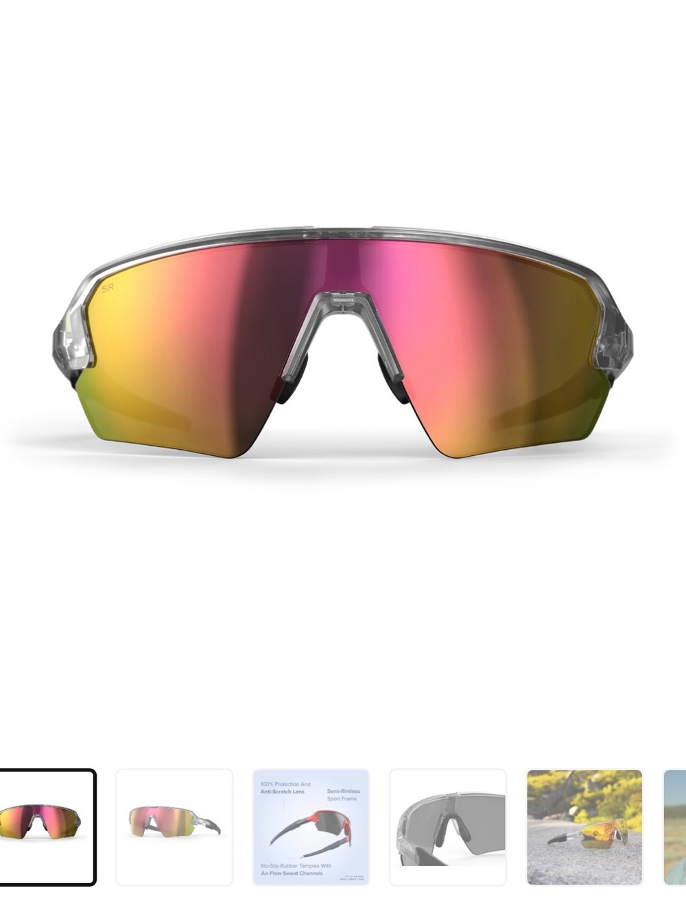 Polarized Shady Rays Sunglasses Apex Calimesa Ice